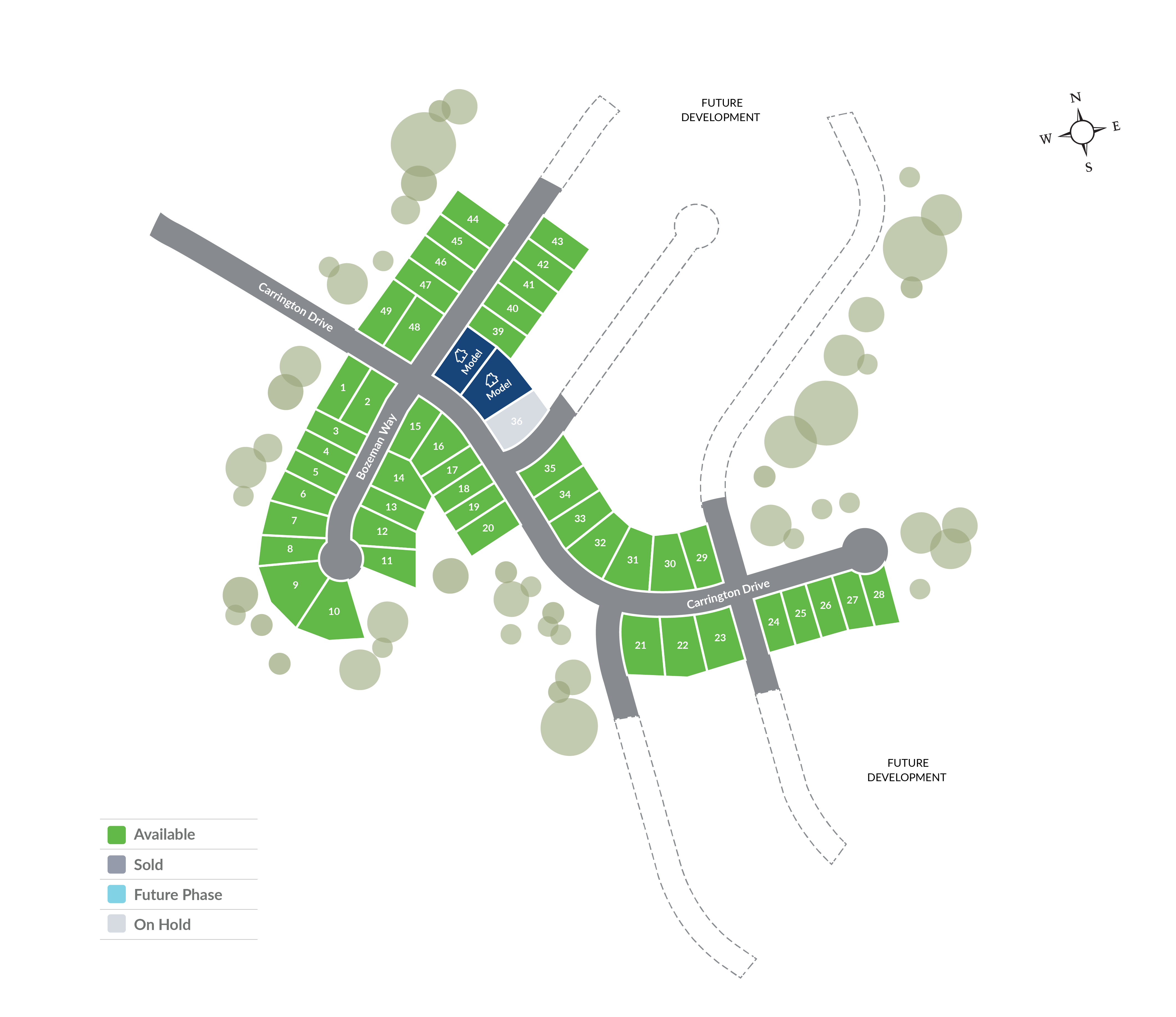 Carrington Homes For Sale in Denver, NC Eastwood Homes